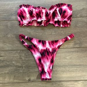 Tie dye bikini set